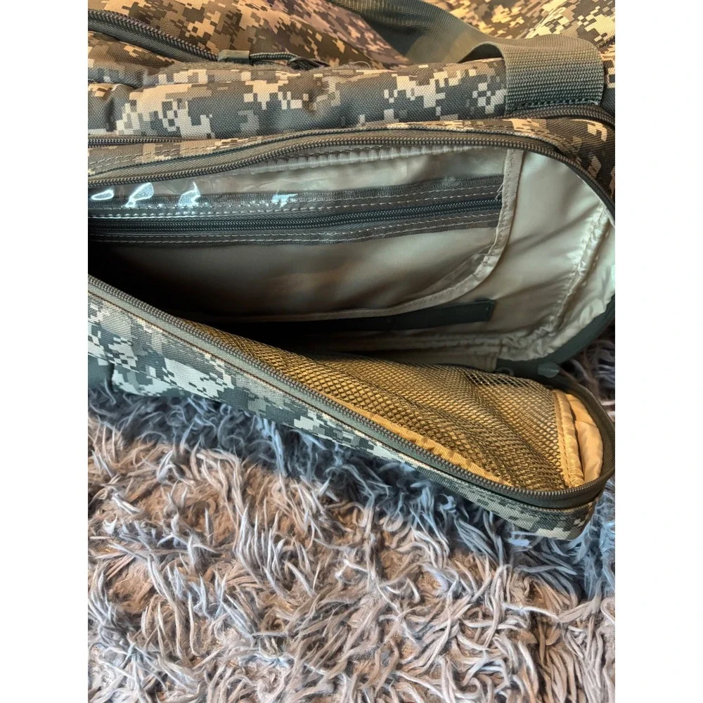 Mercury Luggage ACU Digital Camo Rolling Deployment Bag Tactical Duffel UCP